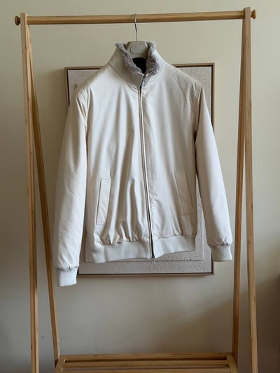 Loro Piana Fur-Lined Bomber Jacket
