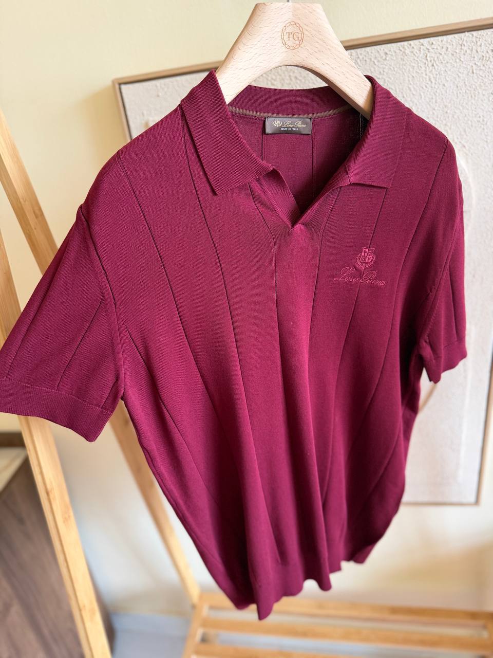Louis Vuitton Embroidered Signature Short-Sleeved T-Shirt