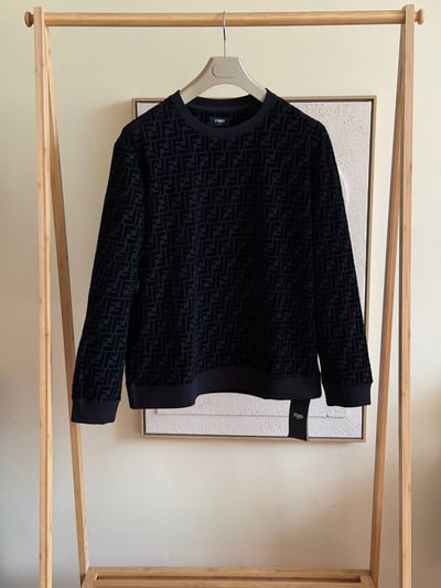 Fendi FF Flocked Sweater