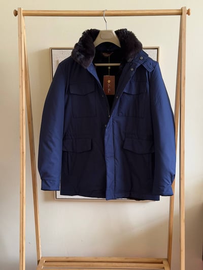 Loro Piana Fur-Lined Field Jacket