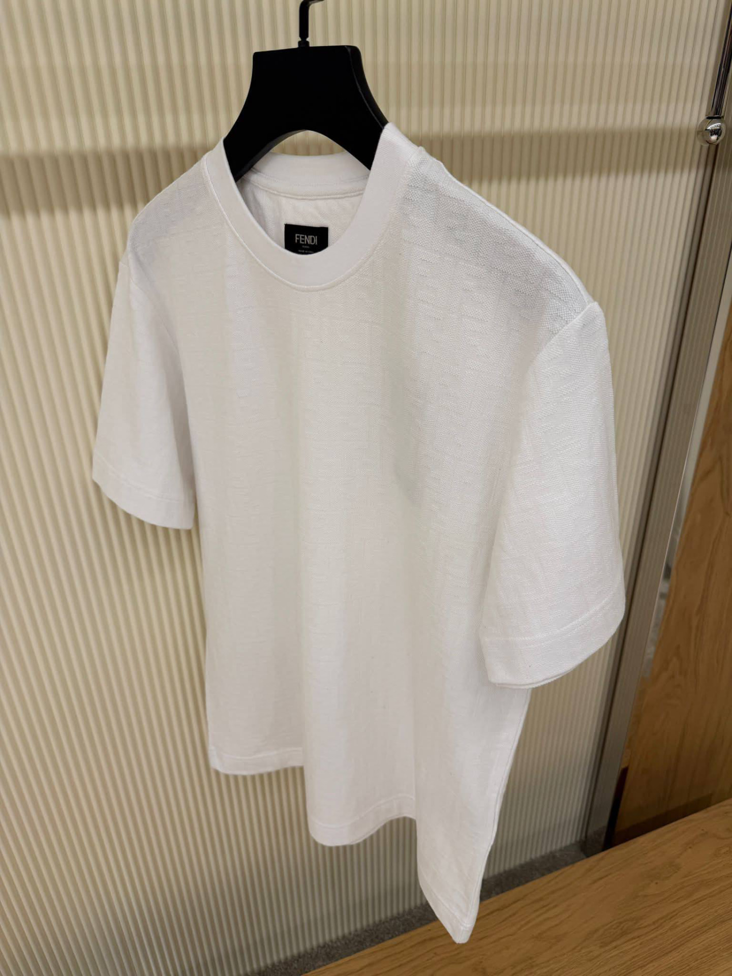 Fendi FF Piqué Jacquard T-Shirt